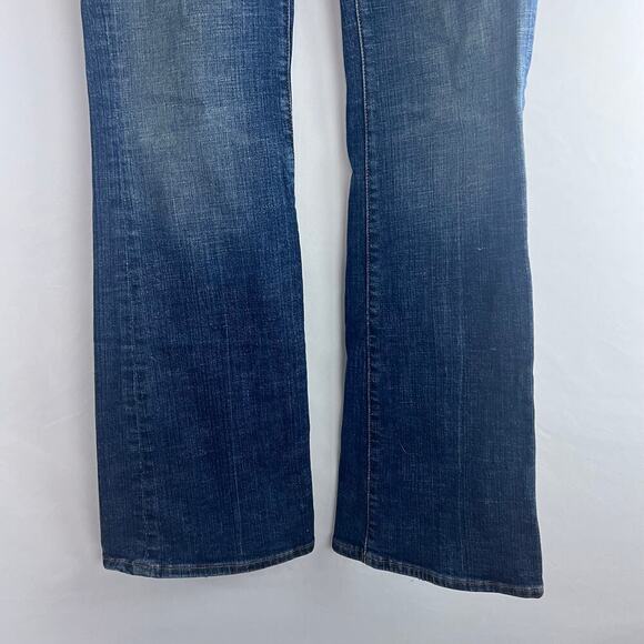 7 FOR ALL MANKIND Women's Jeans Size 26 High Waist Vintage Bootcut Blue Denim - Picture 8 of 8